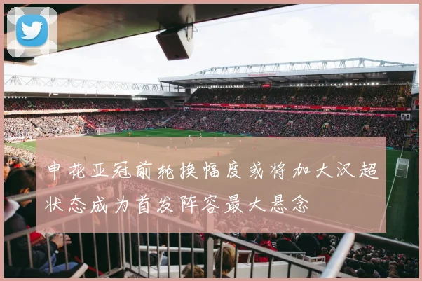 申花亚冠前轮换幅度或将加大汉超状态成为首发阵容最大悬念